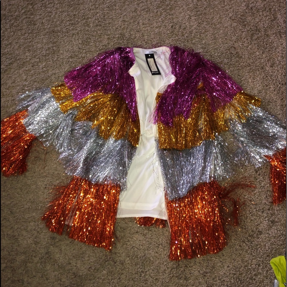 Nasty Gal Tinsel Jacket
